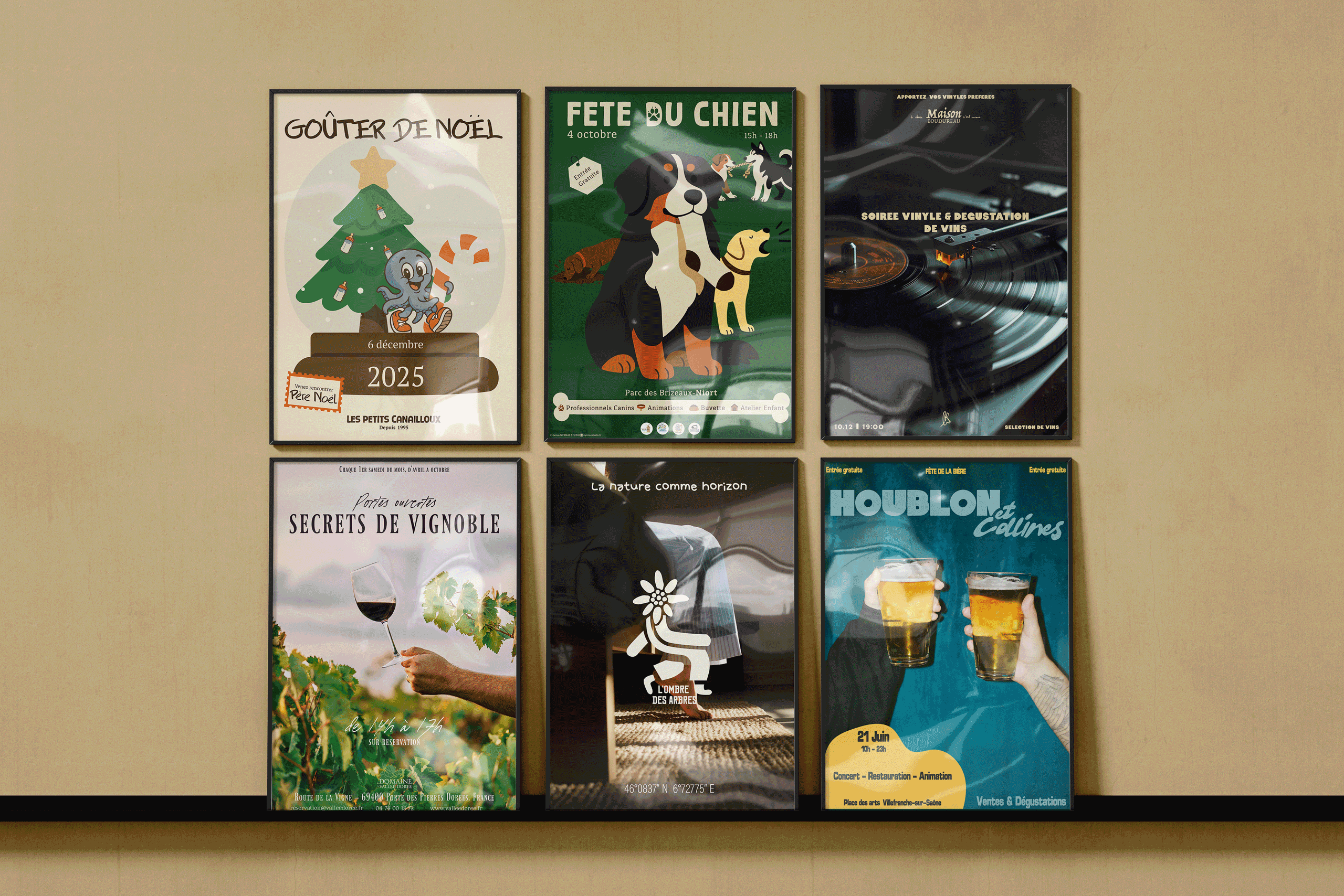 Création d’Affiches Professionnelles